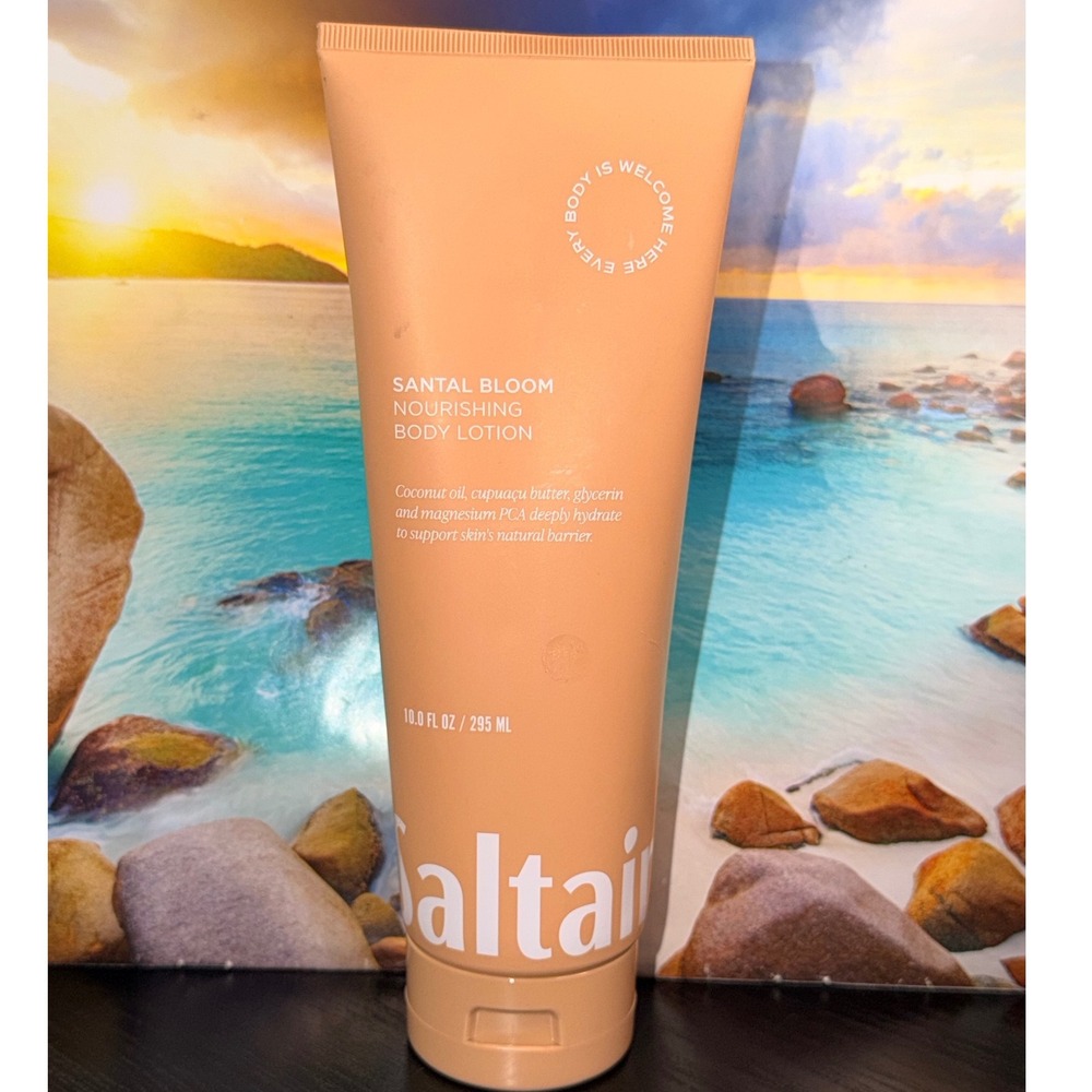 Saltair Santal Bloom Nourishing Body Lotion 10oz Coconut Oil Cupuacu Butter New